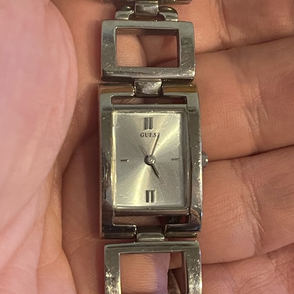 Guess watch bundle like new- look at all photos suede / gold & SS MOP - Picture 8 of 12